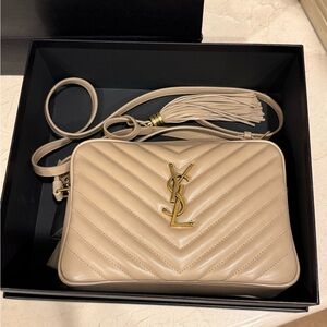 Yves Saint Laurent Beige Crossbody Bag